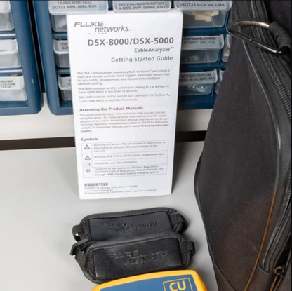 Fluke Versiv 2 DSX2-8000 2Ghz CableAnalyzer Cat8 Cat6a Cable Certifier DSX-8000